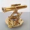 CREATIVEERA Vintage Compass Survey Vernier Transit Gold Designer Brass Theodolite Alidade Transit Telescope view 1
