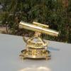 CREATIVEERA Vintage Compass Survey Vernier Transit Gold Designer Brass Theodolite Alidade Transit Telescope view 3