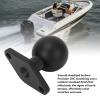 1.5in Ram Ball Mount, Anodized Aluminum Alloy Ball, Round Plate with C Size Double Socket Arm for view 3