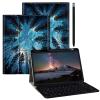 BPQOJB Galaxy Tab S9 Plus Case for Samsung Tab S9 Fe Plus Case 12.4 inch with Detachable Wireless Keyboard & 360 Degree Rotating Stand Protect Cover Acrylic Tablet Cover - Forest Tree Galaxy view 1