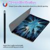BPQOJB Galaxy Tab S9 Plus Case for Samsung Tab S9 Fe Plus Case 12.4 inch with Detachable Wireless Keyboard & 360 Degree Rotating Stand Protect Cover Acrylic Tablet Cover - Forest Tree Galaxy view 3