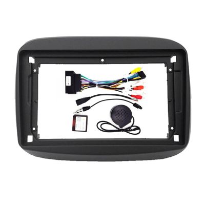 Automotive Interior Multimedia Panel Bacarller 9 Inch Car Radio Video Fit For Fiat Mobi 2016+ Panel Player Audio 2 Dashboard Interior Frame Fashionable And Aesthetically Pleasing(Frame cable canbus)