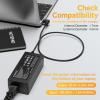 65W Charger Compatible with Lenovo ADLX65CCGU2A, ADLX65CDGU2A, ADLX65CLGU2A, ADLX65CLGK2A, ADLX65CLGI2A, ADLX65CLGE2A, ADLX65CLGC2A, ADLX65CLGA2A, ADLX65CDGI2A, ADLX65CDGE2A Laptop view 2