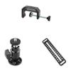 CAMVATE Extended Size C Clamp + Long Cheese Plate + Wall Ceiling Mount with 1/4"-20 Thread view 1