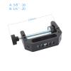 CAMVATE Extended Size C Clamp + Long Cheese Plate + Wall Ceiling Mount with 1/4"-20 Thread view 4
