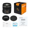YN25 mm F1.7M Auto Focus Standard Prime Lens, Mirrorless Micro Four Thirds, Compatible with Olympus and Panasonic Cameras Black view 3