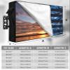 Outdoor TV Cover 40 to 43 Inch Weatherproof, American Flag 600D Oxford Waterproof TV Covers with Zipper, Blue Camouflage US Flag Black Stripes Outside Flat TV Screen Protector Size 40"W x 25"H x 4.5"D view 2