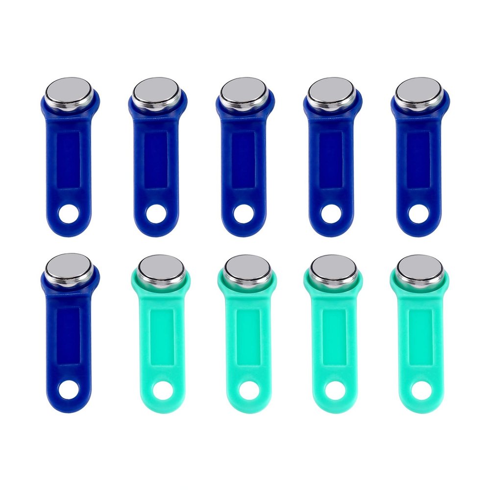 Lizusidtsy 10Pcs/Lot Rewritable RFID Contact Memory Key RW1990 IButton for Copy Card Sauna Keys Cards