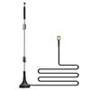 Lizusidtsy 2.4G 5.8G Small Suction Cup Antenna LTE External High Gain LORA Full Netcom Data Collector Antenna, black, 500223304 view 1