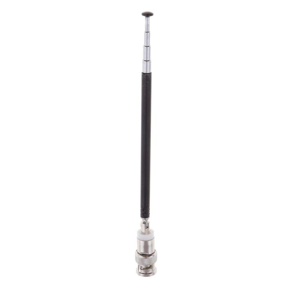 Adjustable Wireless Mic Receiver Antenna UHF 100MHz-900MHz BNC Connector Steel Extension for Clear Signal Microphone Accessories