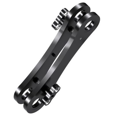 Double Socket Arm 1 Ball,Ball Mount Arm Composite Material Compatible with RAM Mounts B Size 1''Ball Components.Mounting Bases and Device Holders with 1''Ball Adapter (Long Arm-6.8Length)