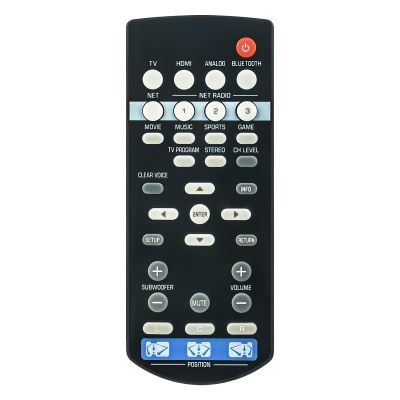 PERFASCIN FSR86-ZP80780 Replace Remote Control Fit for Yamaha FSR86 ZP80780 YSP-1600 Soundbar