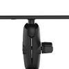 Nuhikap 2X Universal Marine Kayka Electronic Fish Finder Mount Fishfinder Plate Rotating Boat Supporter view 2