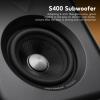 AIYIMA S400 80 Watt 2.0 Channel Home Audio Active Bookshelf Speakers with Sub Out | TPA3118 Amp Chip | Bluetooth/Optical/RCA/USB Input for TV | Treble & Bass Tone | Remote |Upgraded Version view 4