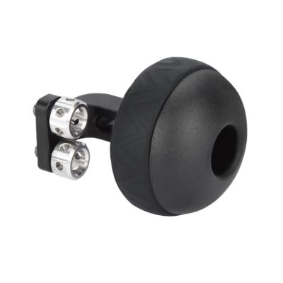 DirectNine Basics Universal Side Handle Nitze Ball Side Handle with 1/4 Screws, with Different Colored Rubber Rings for Camera Cage and Monitor Cage