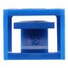 Lizusidtsy 100Pcs Blue RJ45 Port Ethernet LAN Hub Anti Dust Cover Plug Cap Blockout Protector with Proprietary Lock and Key, 500069806A2 view 2