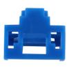 Lizusidtsy 100Pcs Blue RJ45 Port Ethernet LAN Hub Anti Dust Cover Plug Cap Blockout Protector with Proprietary Lock and Key, 500069806A2 view 4