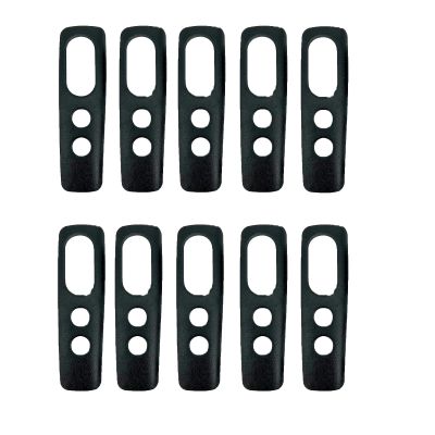 10Pcs Push to Talk PTT Button Two Way Radio Key Switch Talk Button with Rubber for A10 A12 A10D CP110 CP110D RDU4100 RDV5100