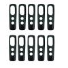 10Pcs Push to Talk PTT Button Two Way Radio Key Switch Talk Button with Rubber for A10 A12 A10D CP110 CP110D RDU4100 RDV5100 view 1
