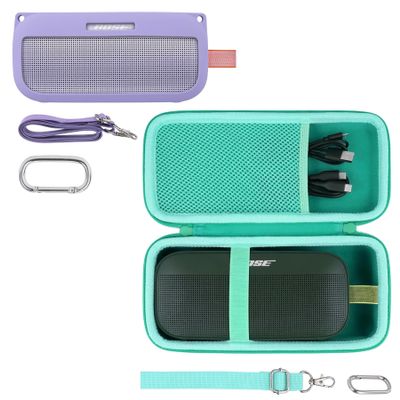 co2CREA Hard+Silicone Case for Bose SoundLink Flex Speaker