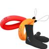 Nordic Flash Camera Floats 2p - Red Orange Bundle with Beach Socks 1p XS - Black view 1
