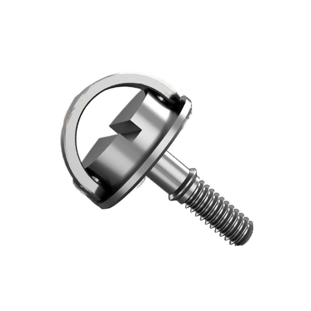 1PCS M2 M2.5 M3 M5 Stainless Steel D-Ring Camera Mount Screw Quick Release Plate Adapter Screw for Tripod Monopod Screw(M2 4x4mm)