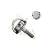 1PCS M2 M2.5 M3 M5 Stainless Steel D-Ring Camera Mount Screw Quick Release Plate Adapter Screw for Tripod Monopod Screw(M2 4x4mm) view 2