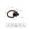 1/4-20 Inch Black Stainless Steel Quick Mount Plate Camera Shoulder Strap Screw Ballhead D-Ring Handle Quick Release Screw(D11B 3PCS) view 3