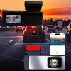 DirectNine Basics Driving Recorder 1080P Front and Rear Dash Cam Hd Dash Camera for Cars Mini Dashcams with Night Vision, Loop Recording, G-Sensor, Easy Installation, Black view 4