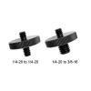 1/2PC 1/4 to 1/4 3/8 Inch Conversion Screw Photography Accessories Camera Screw Aluminum Alloy for Tripod Quick-Release Plate(B18 B19) view 2