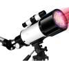 CUTPOIY Telescope for Astronomy Beginners Kids Adults, 70Mm Aperture 400Mm Astronomical Refracting Portable Telescope - Telescope with Carry Bag/White/G (White C) (White F) view 1