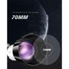 CUTPOIY Telescope for Astronomy Beginners Kids Adults, 70Mm Aperture 400Mm Astronomical Refracting Portable Telescope - Telescope with Carry Bag/White/G (White C) (White F) view 4