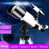 CUTPOIY Telescope for Kids Beginners Adult, Wide-le Astronomical Telescope 150X Beginner Monocular Lunar Observation Telescope for Astronomy Telescope (B) view 3