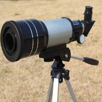 CUTPOIY Small Refractive Astronomical Telescope, Monocular Telescope with Tripod for 360 Adjustment Student Interest Growth Viewing Landscape Star