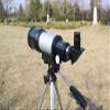 CUTPOIY Small Refractive Astronomical Telescope, Monocular Telescope with Tripod for 360 Adjustment Student Interest Growth Viewing Landscape Star view 4