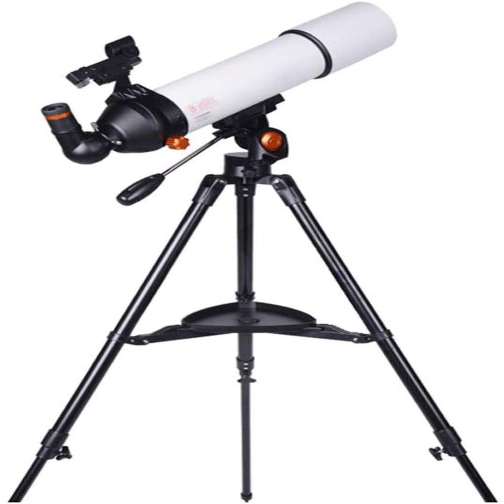CUTPOIY Telescope, 80Mm Aluminum Alloy Astronomical Refractor Telescope with Stainless Steel Tripod Telescope for Kids Adults Beginners to Observe Moon and Planet,for Indoor/Outdoor
