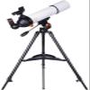 CUTPOIY Telescope, 80Mm Aluminum Alloy Astronomical Refractor Telescope with Stainless Steel Tripod Telescope for Kids Adults Beginners to Observe Moon and Planet,for Indoor/Outdoor view 1