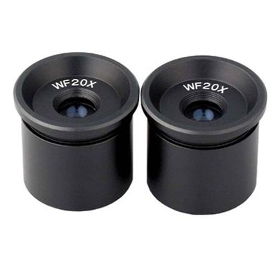 JOEBO Microscope Kit Eyepiece- 1 Pair WF20X Microscope Eyepieces (30.5mm) EP20X305 Microscope Lens Adapters
