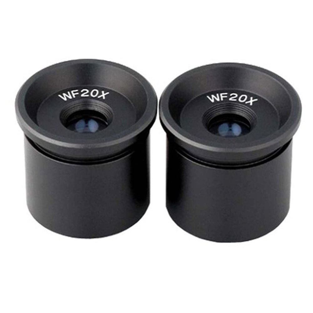 JOEBO Microscope Kit Eyepiece- 1 Pair WF20X Microscope Eyepieces (30.5mm) EP20X305 Microscope Lens Adapters