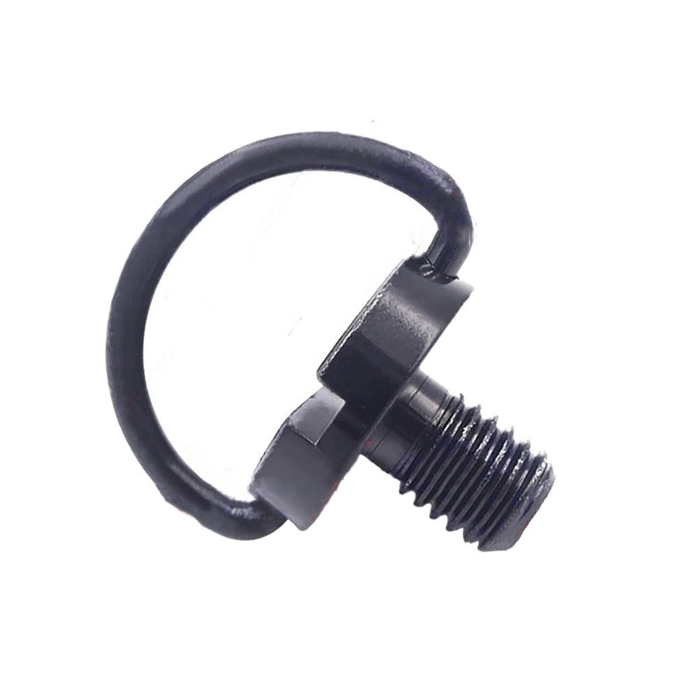 1PCS M2 M2.5 M3 M5 Stainless Steel D-Ring Camera Mount Screw Quick Release Plate Adapter Screw for Tripod Monopod Screw(M5 7mm Black)