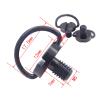 1PCS M2 M2.5 M3 M5 Stainless Steel D-Ring Camera Mount Screw Quick Release Plate Adapter Screw for Tripod Monopod Screw(M5 7mm Black) view 2