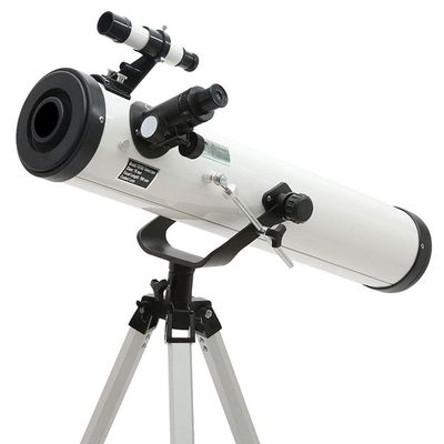 CUTPOIY White Astronomical Telescopestudents Adult World Dual-Use Finderscope Monocular 35-525 Times Telescopes