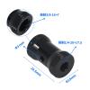 1pcs 1/4 to 1/4 3/8 Inch Tripod Converter Adapter Screw Male Female Bracket for DSLR Camera Flash Lights Mic Conversion(14 to 38 Female) view 2