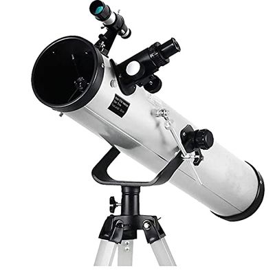 CUTPOIY Telescopes for Astronomy, Telescope for Kids and Beginners,125Mm Caliber Reflection Telescope,Telescope with Adjustable Tripod and 5X24 Finder/4 (2)