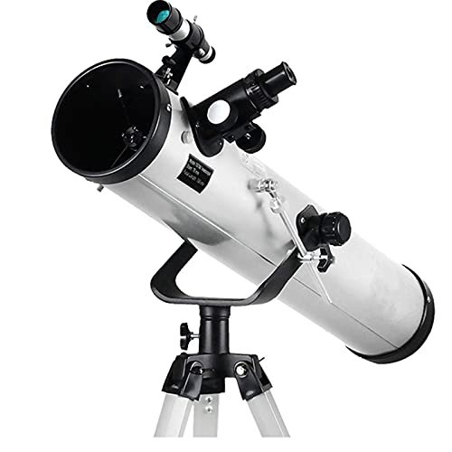 CUTPOIY Telescopes for Astronomy, Telescope for Kids and Beginners,125Mm Caliber Reflection Telescope,Telescope with Adjustable Tripod and 5X24 Finder/4 (2)