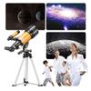 CUTPOIY Telescope Astronomical Telescope Stargazing Positive Image High Magnification High-Definition Adult Students Suitable for Adult Beginners/Yellow (Yellow) view 4