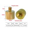 1pcs 1/4 to 3/8 Inch Screw Universal Camera Conversion Screw Tripod Ballhead Quick Release Mount Adapter Aluminum for DSLR(Z62 1PC) view 2