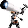 CUTPOIY Telescope for Kids Beginners Adults, 80Mm Aperture 500Mm Telescope for Astronomy Bak4 Prism Lens Astronomical Refractor Telescope with Tripod to Observe Moon and Planet,F view 1