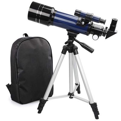CUTPOIY Telescope Refraction 70Mm Fully Coated Glass Optical Lens Portable Outdoor Storage for Beginners