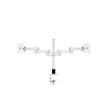 WPTGODGB Full Motion Dual Monitor Desk Stand Bracket 10"-27" Clip Grommet Hole Base PC Mount Foldable Arm Bracket XD08(XD60-400) view 1